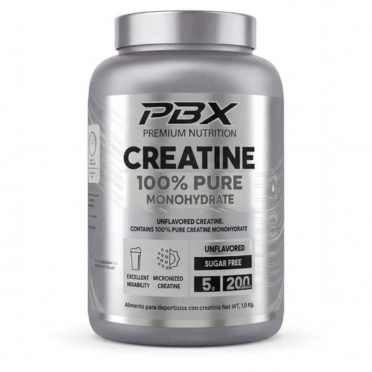 Creatina Monohidratada Micronizada -Sabor Neutro - 1 kg