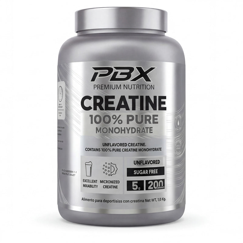 Creatina Monohidratada Micronizada -Sabor Neutro - 1 kg